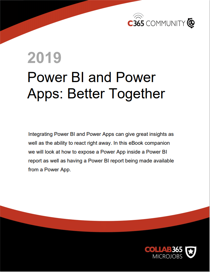 Power BI and Power Apps: Better Together